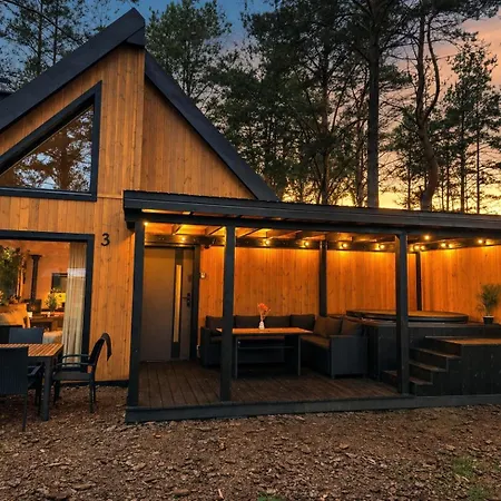 Lesne Z Basenem, Sauna I Balia Na Kaszubach Nad Jeziorem Wdzydzkim 別荘