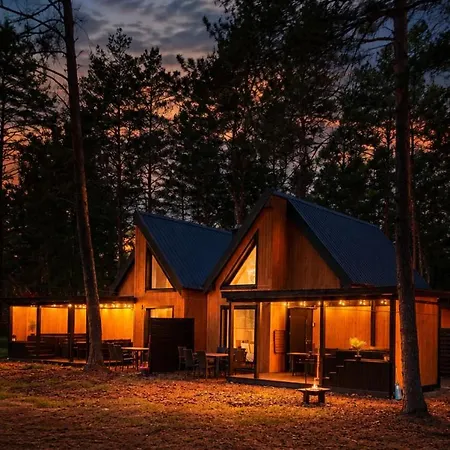 Lesne Z Basenem, Sauna I Balia Na Kaszubach Nad Jeziorem Wdzydzkim 別荘